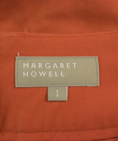 MARGARET HOWELL（マーガレットハウエル）ひざ丈スカート オレンジ サイズ:1(S位) レディース/2200684382463