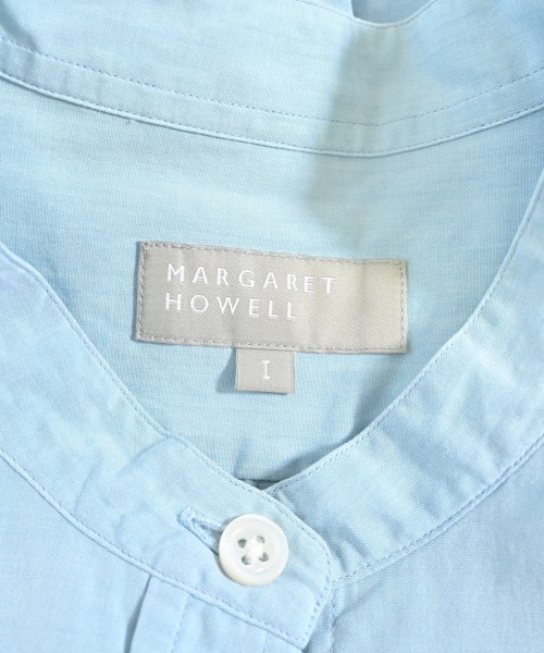 MARGARET HOWELL（マーガレットハウエル）カジュアルシャツ 青 サイズ:1(S位) レディース/2200684550152