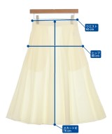 MARGARET HOWELL（マーガレットハウエル）ひざ丈スカート 白 サイズ:1(S位) レディース/2200690870046