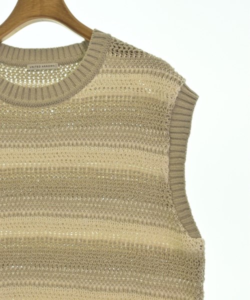 UNITED ARROWS（ユナイテッドアローズ）ベスト ベージュ サイズ:M メンズ/2200519098026
