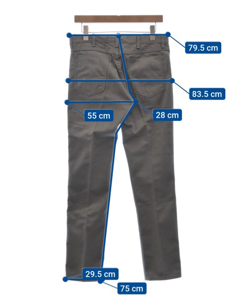 UNITED ARROWS（ユナイテッドアローズ）デニムパンツ グレー サイズ:30(M位) メンズ/2200470155295