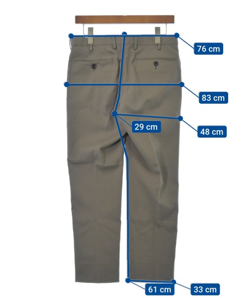 UNITED ARROWS（ユナイテッドアローズ）スラックス グレー サイズ:44(S位) メンズ/2200481767050