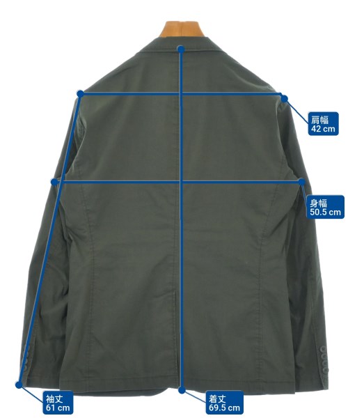 UNITED ARROWS（ユナイテッドアローズ）カジュアルジャケット カーキ サイズ:46(M位) メンズ/2200558761028