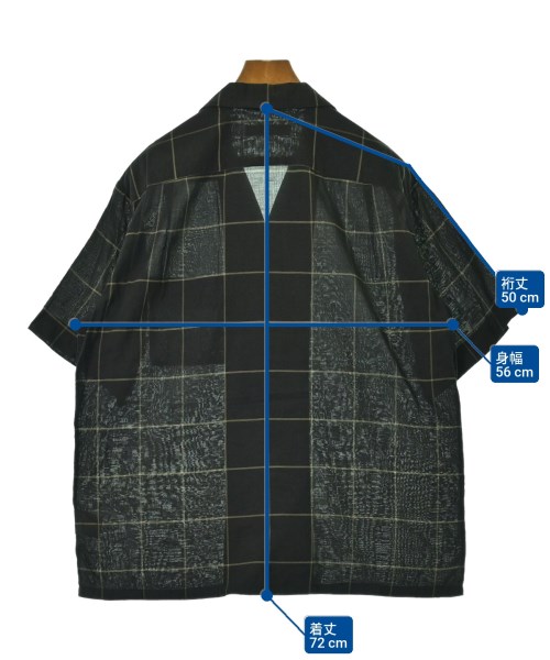 UNITED ARROWS（ユナイテッドアローズ）カジュアルシャツ 黒 サイズ:L メンズ/2200559083013