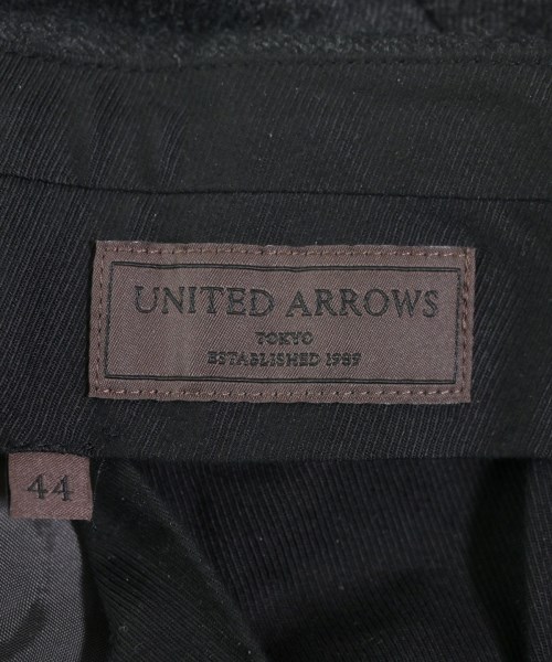 UNITED ARROWS（ユナイテッドアローズ）スラックス 黒 サイズ:44(S位) メンズ/2200636478015