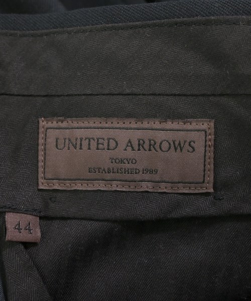 UNITED ARROWS（ユナイテッドアローズ）スラックス 黒 サイズ:44(S位) メンズ/2200636478022