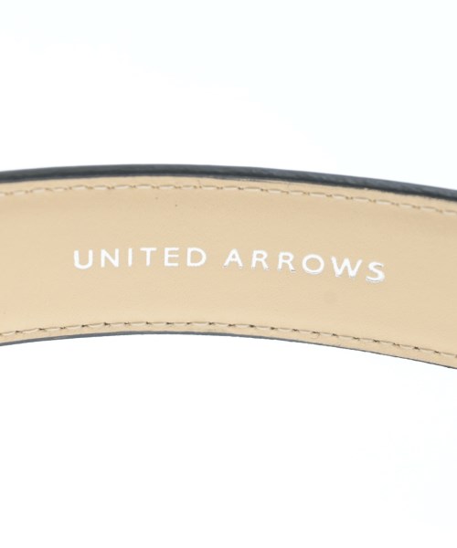 UNITED ARROWS（ユナイテッドアローズ）ベルト 黒 サイズ:75 メンズ/2200636735064