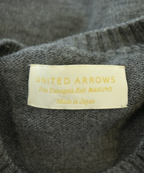 UNITED ARROWS（ユナイテッドアローズ）ニット・セーター グレー サイズ:M メンズ/2200636937079