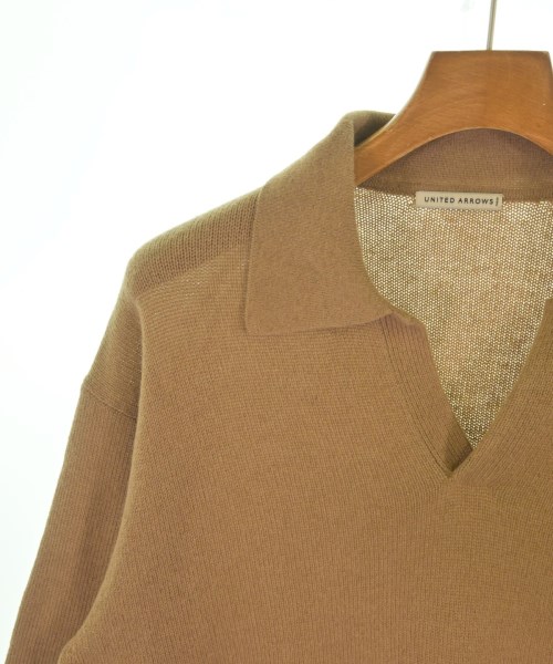 UNITED ARROWS（ユナイテッドアローズ）ニット・セーター ベージュ サイズ:L メンズ/2200639963051