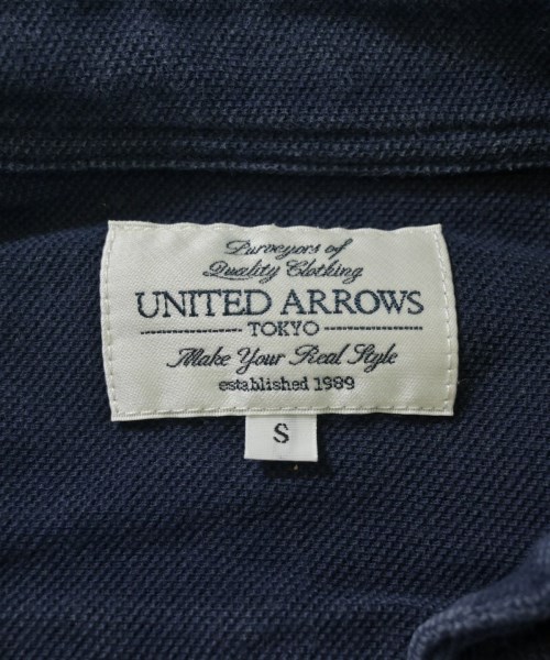 UNITED ARROWS（ユナイテッドアローズ）ポロシャツ 紺 サイズ:S メンズ/2200624006091