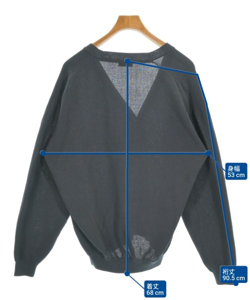 UNITED ARROWS（ユナイテッドアローズ）カーディガン 黒 サイズ:L メンズ/2200641569067