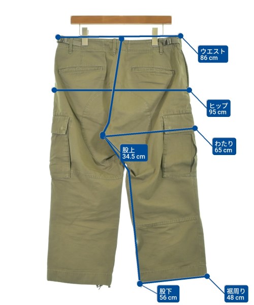 UNITED ARROWS（ユナイテッドアローズ）カーゴパンツ カーキ サイズ:L メンズ/2200640073572