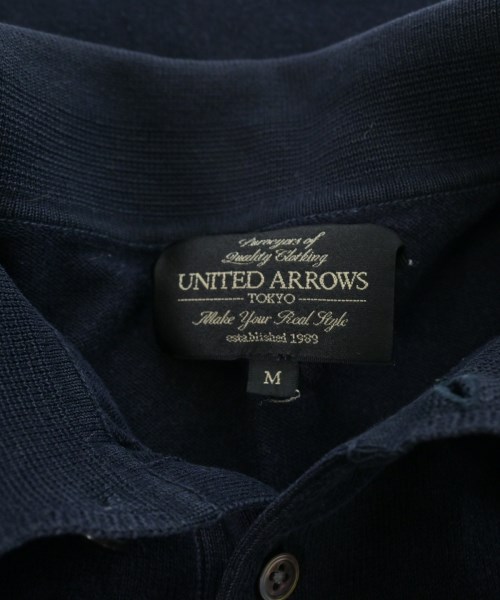 UNITED ARROWS（ユナイテッドアローズ）ポロシャツ 紺 サイズ:M メンズ/2200644698085