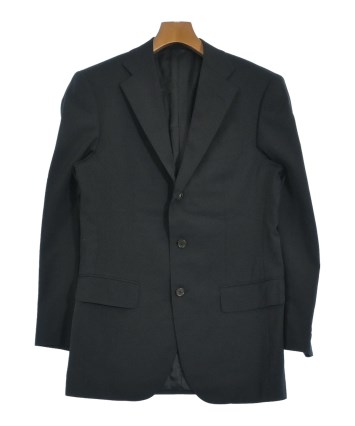 【美品】ユナイテッドアローズ リネン 黒 テーラードジャケット 46サイズ UNITED ARROWS（ユナイテッドアローズ）テーラードジャケット 黒