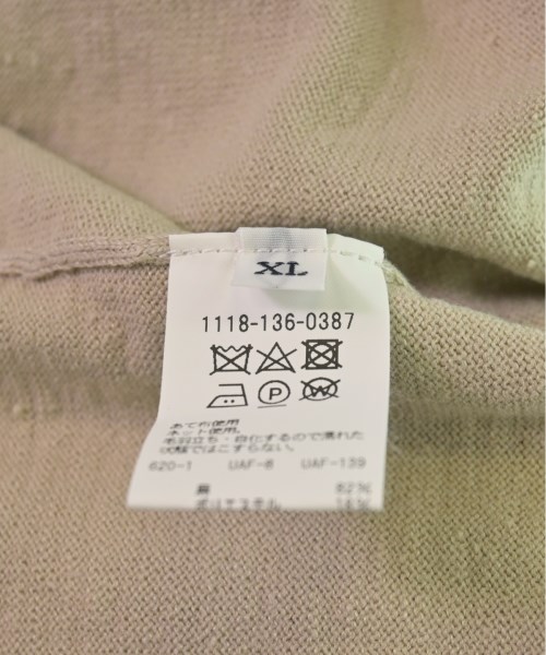 UNITED ARROWS（ユナイテッドアローズ）カーディガン ベージュ サイズ:XL メンズ/2200536737298