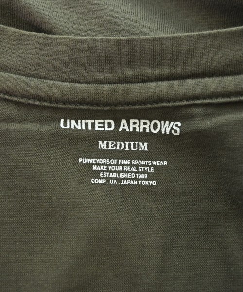 UNITED ARROWS（ユナイテッドアローズ）Tシャツ・カットソー カーキ サイズ:M メンズ/2200542020063
