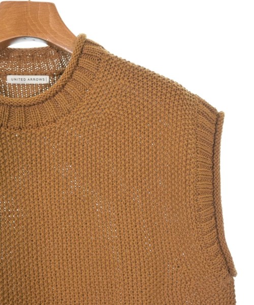 UNITED ARROWS（ユナイテッドアローズ）ベスト 茶 サイズ:M メンズ/2200610750137