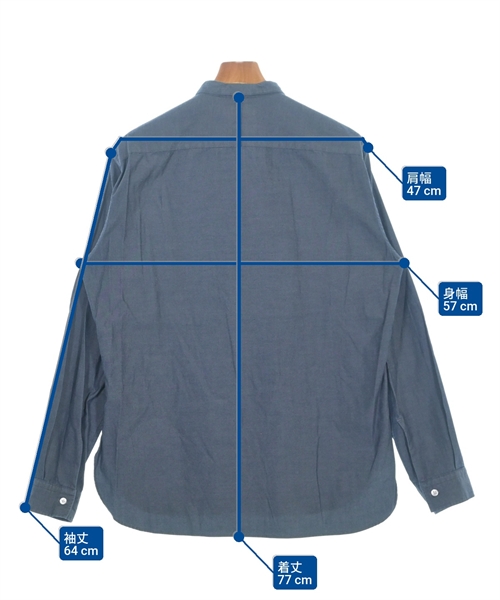 UNITED ARROWS（ユナイテッドアローズ）カジュアルシャツ 紺 サイズ:XL メンズ/2200612630246