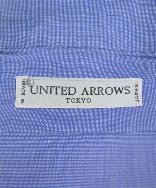 UNITED ARROWS（ユナイテッドアローズ）カジュアルシャツ 青 サイズ:42(L位) メンズ/2200612630253