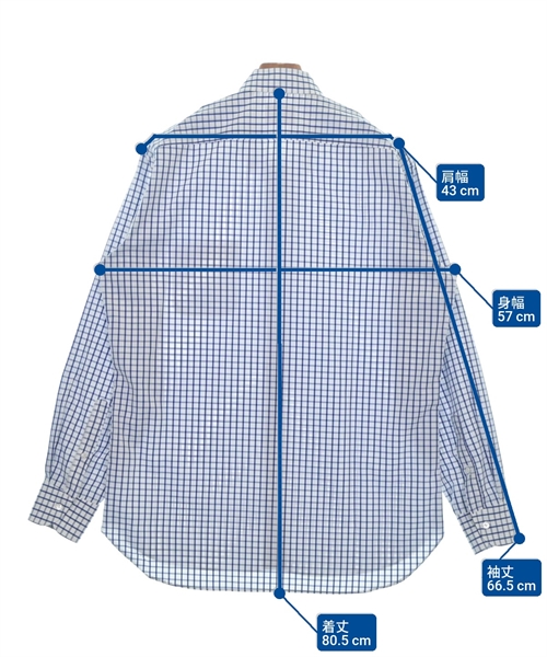 UNITED ARROWS（ユナイテッドアローズ）カジュアルシャツ 白 サイズ:-(XL位) メンズ/2200612630291