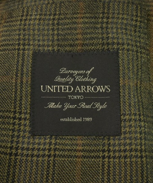 UNITED ARROWS（ユナイテッドアローズ）テーラードジャケット カーキ サイズ:44(S位) メンズ/2200620118088