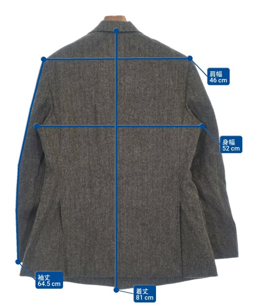 UNITED ARROWS（ユナイテッドアローズ）ジャケット 茶 サイズ:50(XL位) メンズ/2200623120040