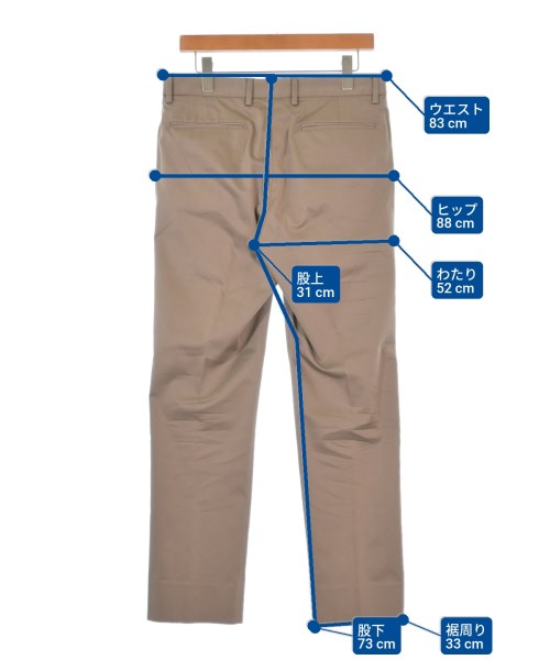 UNITED ARROWS（ユナイテッドアローズ）スラックス 茶 サイズ:46(M位) メンズ/2200624798040