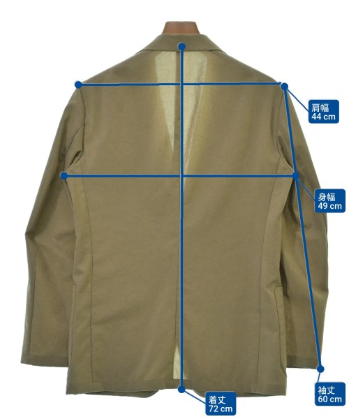 UNITED ARROWS（ユナイテッドアローズ）カジュアルジャケット カーキ サイズ:M メンズ/2200614630022