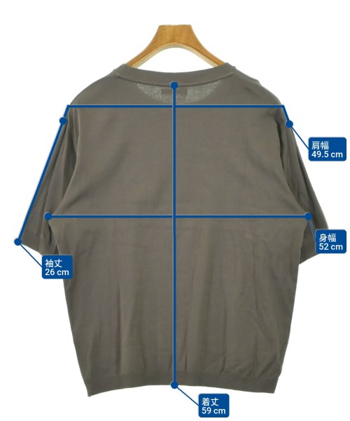 UNITED ARROWS（ユナイテッドアローズ）ニット・セーター 茶 サイズ:M メンズ/2200624890102