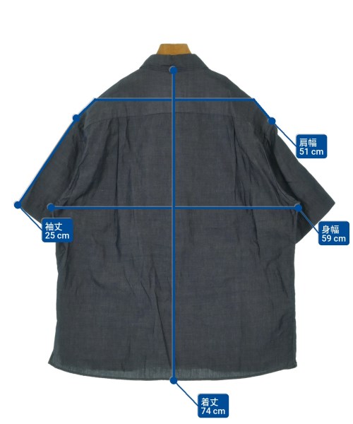 UNITED ARROWS（ユナイテッドアローズ）カジュアルシャツ 紺 サイズ:M メンズ/2200624880042