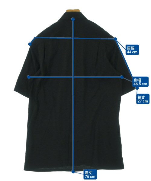 UNITED ARROWS（ユナイテッドアローズ）カジュアルシャツ 黒 サイズ:S メンズ/2200624880059