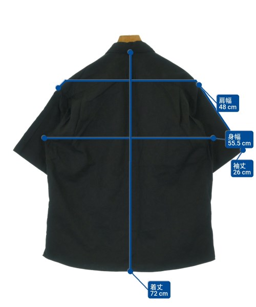 UNITED ARROWS（ユナイテッドアローズ）カジュアルシャツ 黒 サイズ:S メンズ/2200624880080