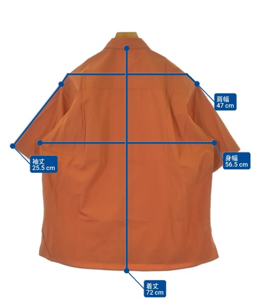 UNITED ARROWS（ユナイテッドアローズ）カジュアルシャツ オレンジ サイズ:M メンズ/2200624880127