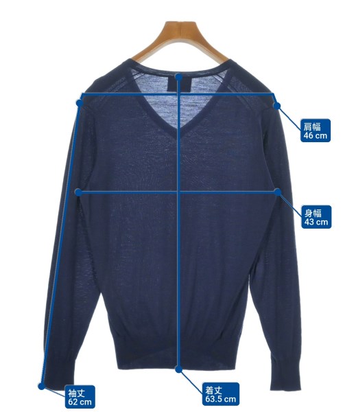 UNITED ARROWS（ユナイテッドアローズ）ニット・セーター 紺 サイズ:M メンズ/2200627552069