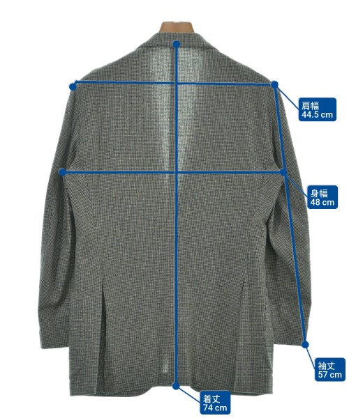 UNITED ARROWS（ユナイテッドアローズ）テーラードジャケット グレー サイズ:M メンズ/2200627825019