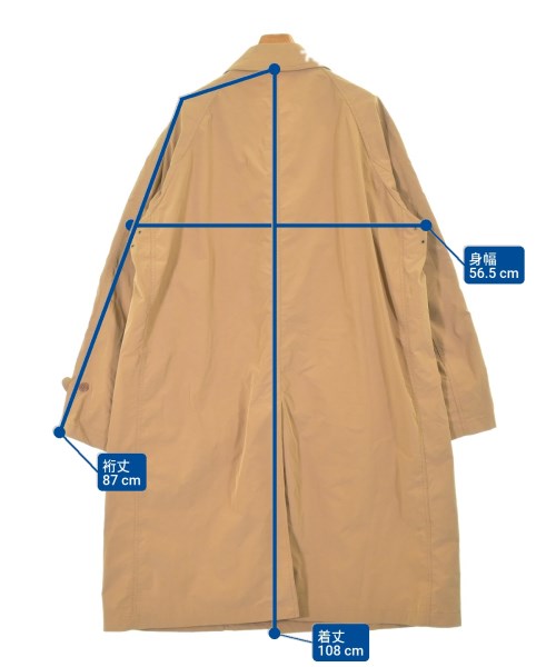 UNITED ARROWS（ユナイテッドアローズ）ステンカラーコート 茶 サイズ:XL メンズ/2200630219027