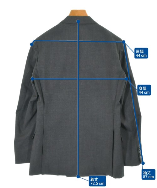 UNITED ARROWS（ユナイテッドアローズ）カジュアルジャケット グレー サイズ:44/44(S位) メンズ/2200631723059