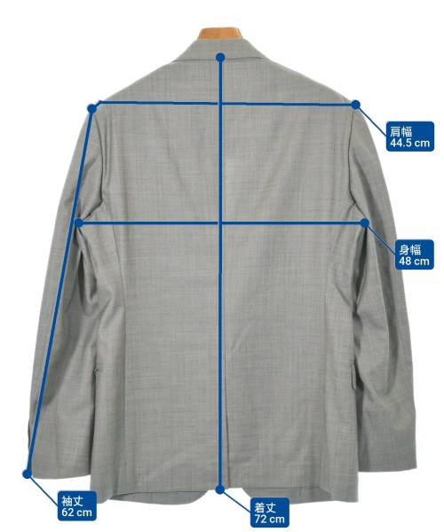 UNITED ARROWS（ユナイテッドアローズ）カジュアルジャケット グレー サイズ:48(L位) メンズ/2200631301066