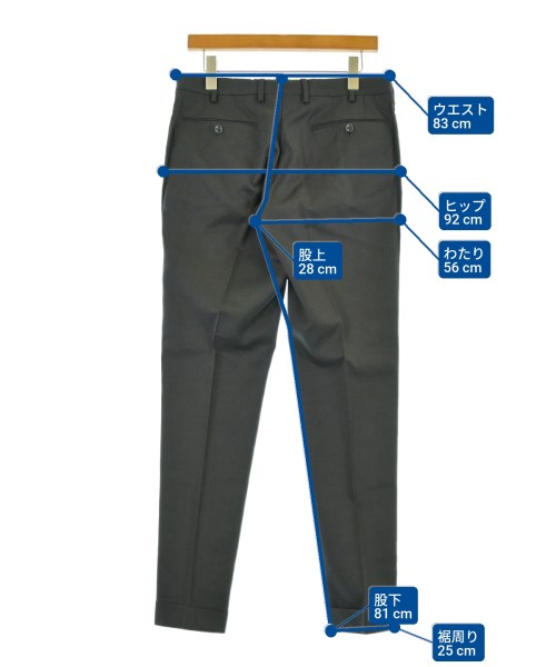 UNITED ARROWS（ユナイテッドアローズ）スラックス グレー サイズ:48(L位) メンズ/2200633946029