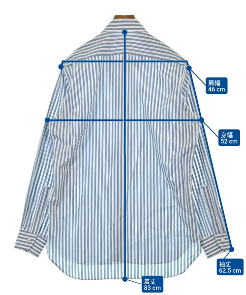 UNITED ARROWS（ユナイテッドアローズ）カジュアルシャツ 青 サイズ:41(XL位) メンズ/2200611093066
