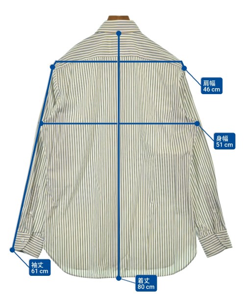 UNITED ARROWS（ユナイテッドアローズ）カジュアルシャツ 白 サイズ:41(XL位) メンズ/2200611093073