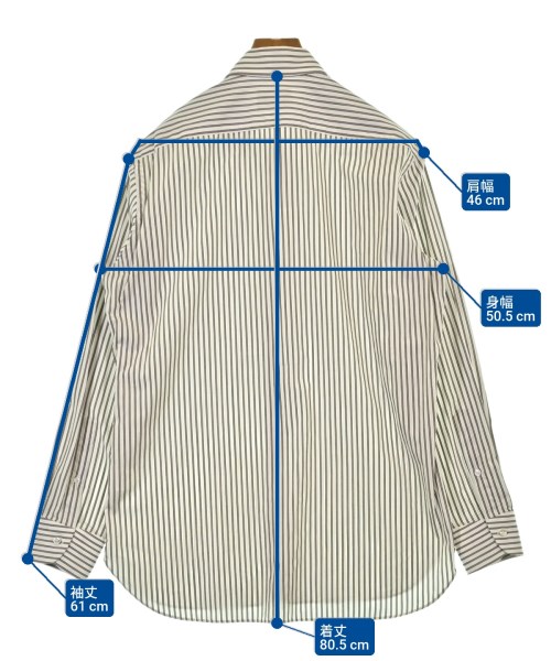 UNITED ARROWS（ユナイテッドアローズ）カジュアルシャツ 白 サイズ:41(XL位) メンズ/2200611093080