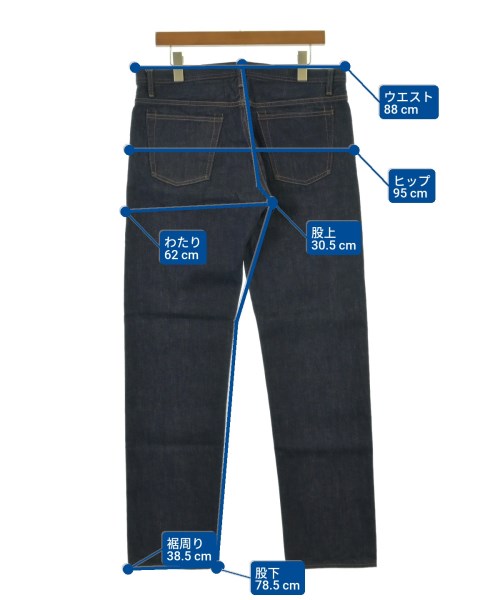 UNITED ARROWS（ユナイテッドアローズ）デニムパンツ 紺 サイズ:33(L位) メンズ/2200611942166