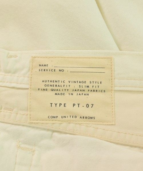 UNITED ARROWS（ユナイテッドアローズ）デニムパンツ 白 サイズ:50(L位) メンズ/2200611942289