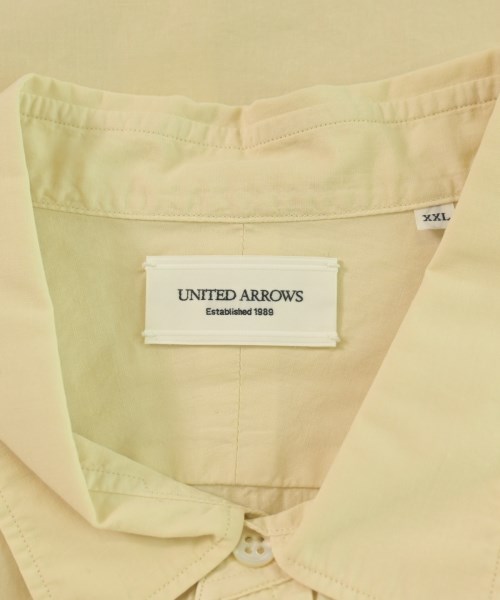 UNITED ARROWS（ユナイテッドアローズ）カジュアルシャツ 黄 サイズ:XXL メンズ/2200611942555