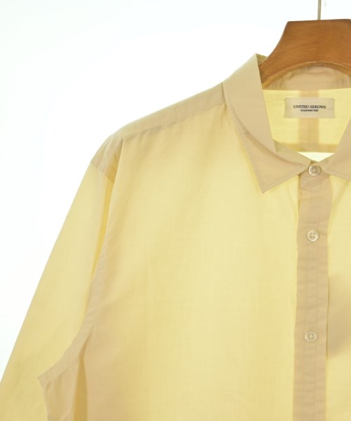 UNITED ARROWS（ユナイテッドアローズ）カジュアルシャツ 黄 サイズ:XXL メンズ/2200611942555