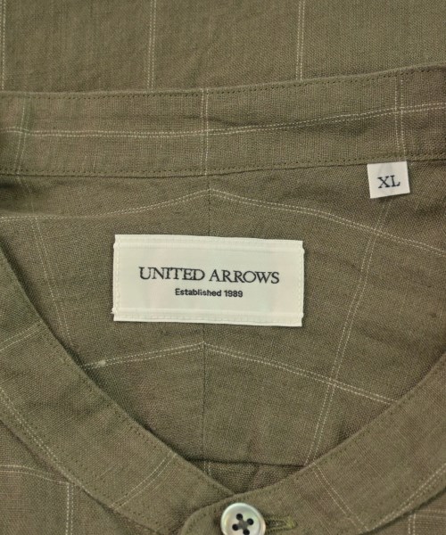 UNITED ARROWS（ユナイテッドアローズ）カジュアルシャツ カーキ サイズ:XL メンズ/2200611942562