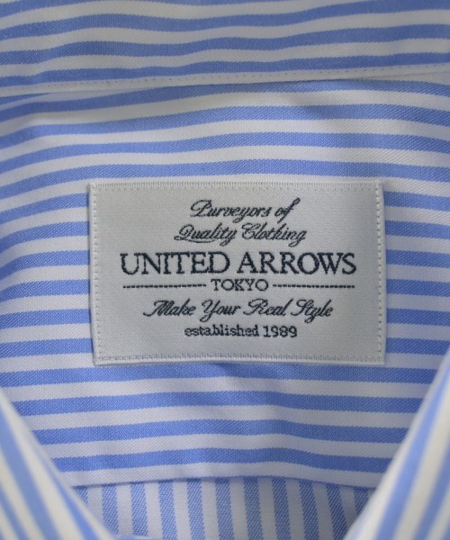 UNITED ARROWS（ユナイテッドアローズ）ドレスシャツ 青 サイズ:38(S位) メンズ/2200615071046