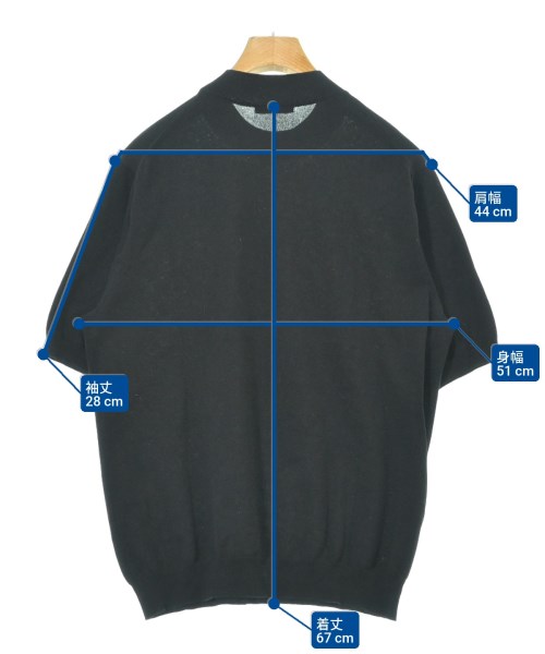 UNITED ARROWS（ユナイテッドアローズ）ニット・セーター 黒 サイズ:L メンズ/2200615138121