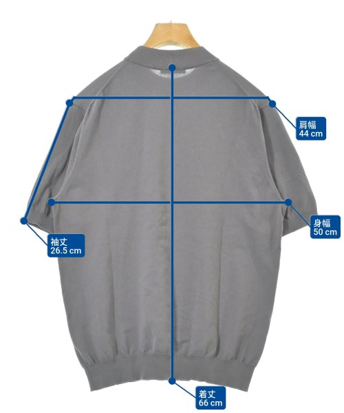 UNITED ARROWS（ユナイテッドアローズ）ニット・セーター グレー サイズ:L メンズ/2200615138145